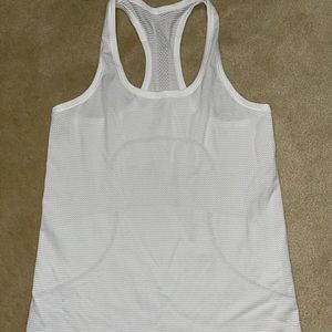 White Lululemon Tank